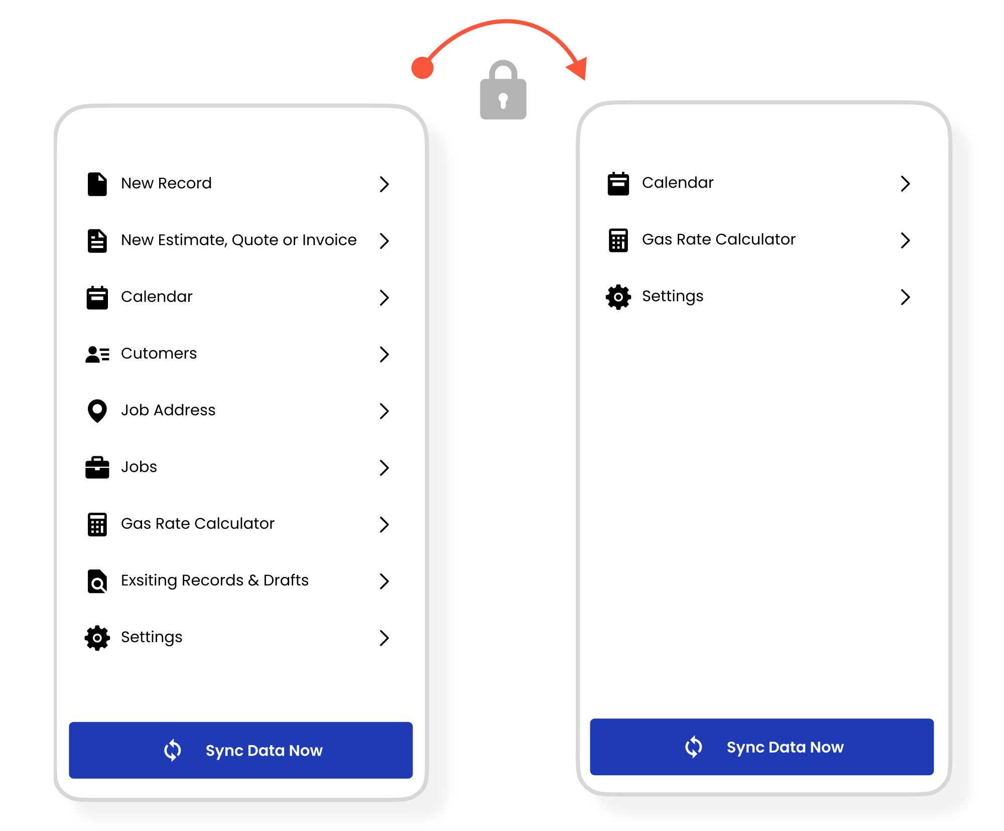 Add user permissions to control who sees what