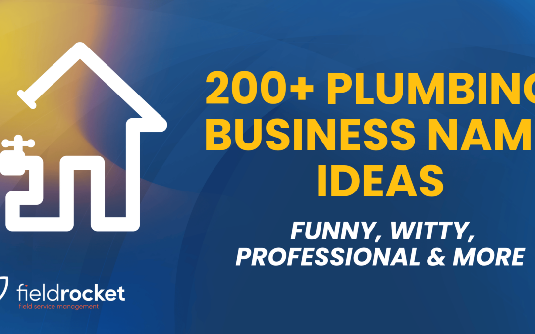 200+ Plumbing Business Name Ideas to Help You Stand Out